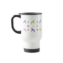 Designer Whippet Coffee Mugs