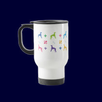 Designer Whippet mugs