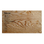 Designer Wood Grain Business Cards