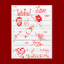 Designs By Gina Love Doodles Postcard