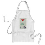 Designs now on textile fabrics Ukiyo-e. aprons