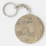 Desire and Satisfaction (1893) by Jan Toorop Keychain