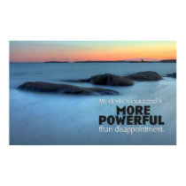 Desire to Succeed Inspirational Poster Print