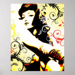 Desire - Vintage Retro Poster