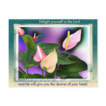 Desires of your heart postcards
