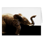 'Desk Elephant' Blank Card cards