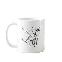 Desk Flip Rage Meme Coffee Mug