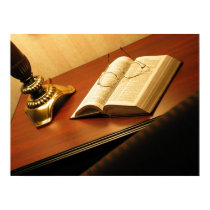 Desk with a Bible posters by Chris_Ickes Desk with a Bible posters