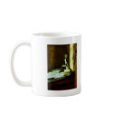 Desk With Quill and Papers mug