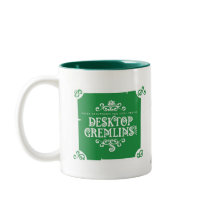 Desktop Gremlins Alien Mug by dalandis Desktop Gremlins Alien Mug