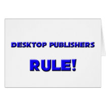 Desktop Publishers Rule! cards