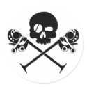 Desmo Skull Sticker