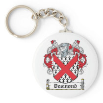 Desmond Family Crest Keychains