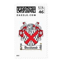 Desmond Family Crest Postage