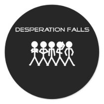 Desperation Falls stick-guy stickers by desfalls Desperation Falls stick-guy stickers