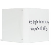 despite binder