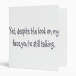 despite binder