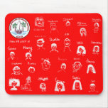 DESS Class 5B children's faces Mouse Mats