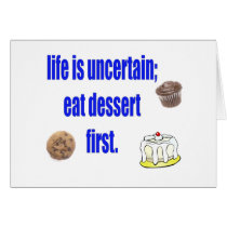 Dessert Card
