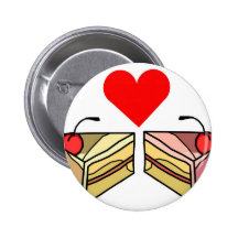 Dessert For Two Pinback Buttons
