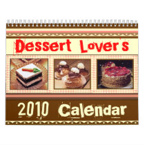 Dessert Lover's Calendar (2010 or custom)