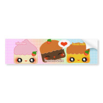 Dessert Luv bumper stickers