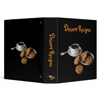 Dessert Recipes binder