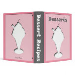 Dessert Recipes Sundae Silhouette Binder