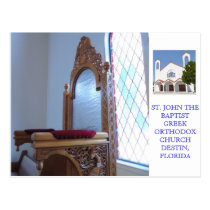 DESTIN FLORIDA GREEK CHURCH HISTORICAL LANDMARK postcards