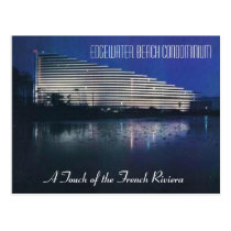 DESTIN, MIRAMAR BCH POSTCARD, EDGEWATER BEACH COND postcards