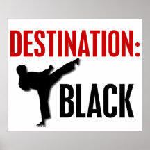 Destination Black 1 Posters