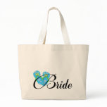 Destination Bride Flip Flop Blue bags