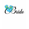 Destination Bride Flip Flop Blue T Shirt