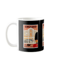 Destination: England Travel Poster Mug
