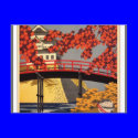 Destination: Japan Travel Poster postcards