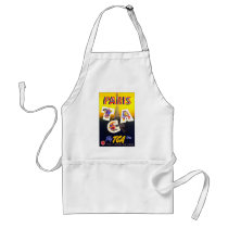 Destination Paris Chef's Apron by retroz Destination Paris Chef's Apron