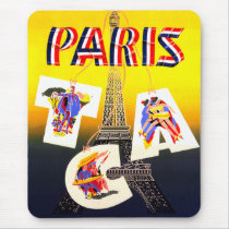 Destination Paris Mouse Pad mousepads