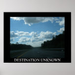 DESTINATION UNKNOWN Print