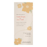 Destination Wedding Invitation flower illustration
