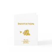 Destination Wedding Invitation-Passport invitation-Hibiscus wedding invitation