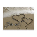 Destination wedding! postcard