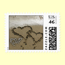 Destination Wedding RSVP stamps