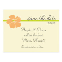 Destination Wedding Save the Date TEMPLATE Post Card