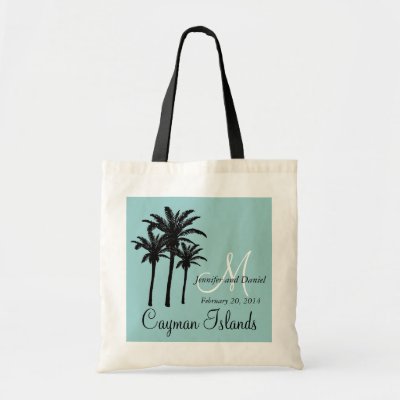 Destination Wedding  Bags on Destination Wedding Tote Bags Caribbean Palm Trees From Zazzle Com