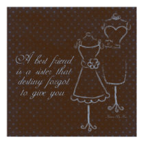 Destined Friend Print