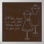 Destined Friend Print