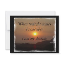 DESTINY BRIGHT TWILIGHT invitations