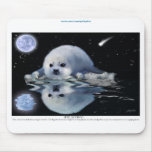 "Destiny" Harp Seal Pup Wildlife Mousepad