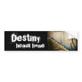 destiny heads home bumper sticker
