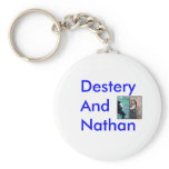 Destrey and Nathan Keychain